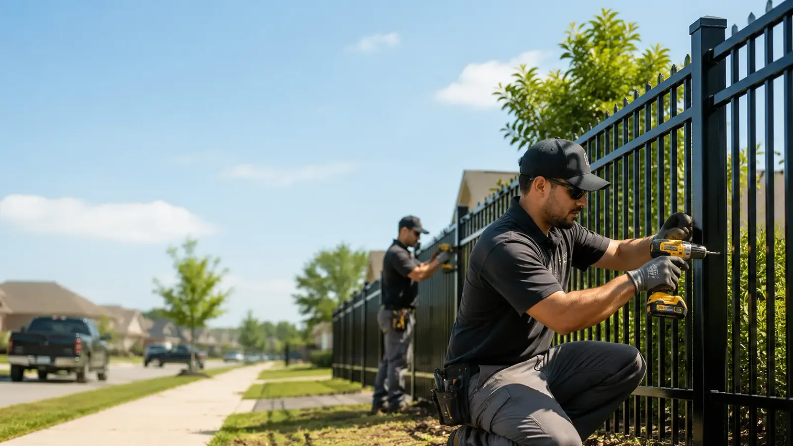 Metal Fence Installation in Taylorsville, IN